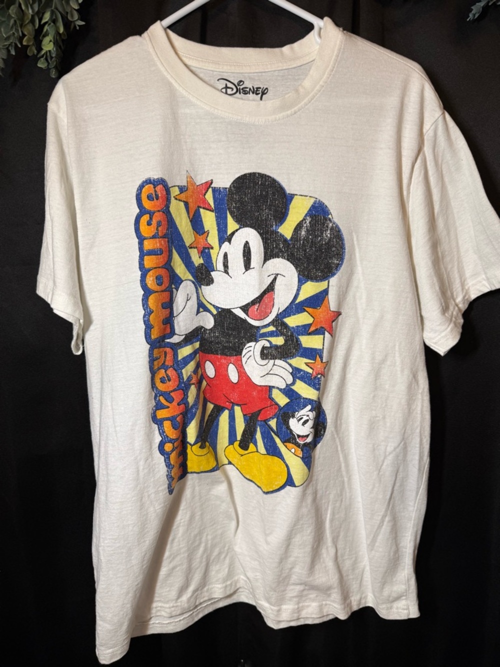 Disney Mickey Mouse Graphic Tee EUC